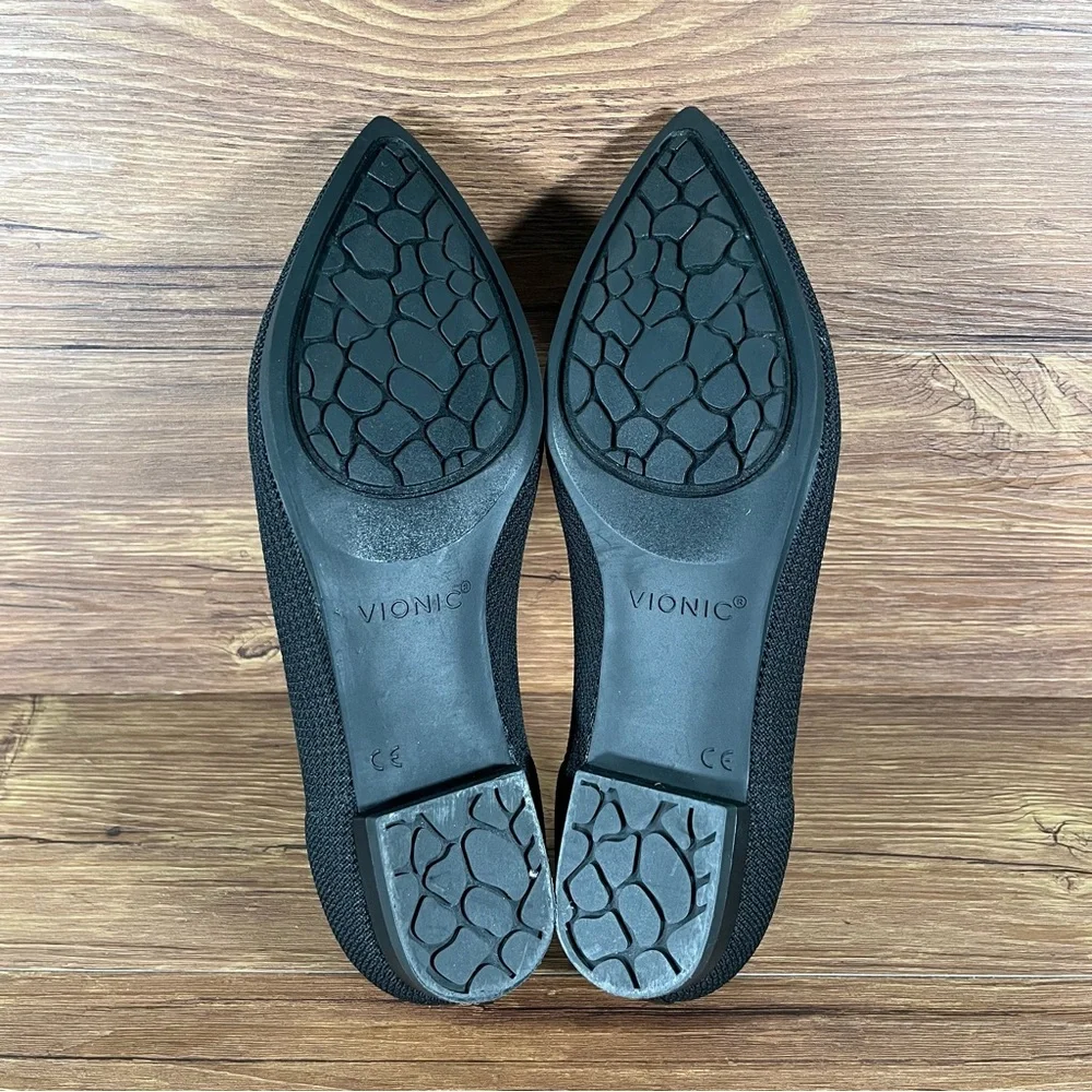 VIONIC “Dahlia” Slip-On Point Flats Heels Women’s Size 8 Shoes‎